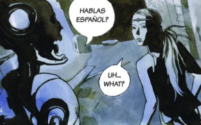 Learning a New Language with Comics