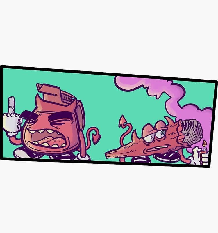 KnMC Devilish Debonairs Sticker