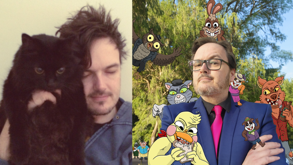 Luke Milton, creator of graphic novel Animals Rule This Land.